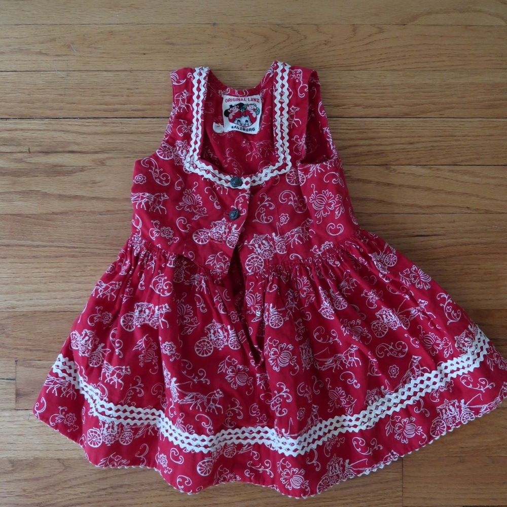 Vintage Salzburg Toddler Dress